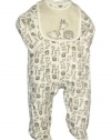 Little Me Safari Footie, Ivory Multi, Newborn