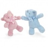 SmushyTM Elephant Blue with Blue Ribbon 11