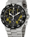 Victorinox Swiss Army Men's 241409 Summit XLT Black and Yellow Dial Watch