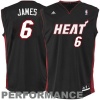 NBA Toddler Miami Heat Lebron James Away Replica Jersey - R24E6Eez (Black, 3T)