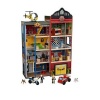 Hometown Heroes Wooden Play Set 24 Pieces, Makes Siren Sounds! Lights Up!