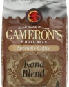 Cameron's Kona Blend Whole Bean Coffee, 12-Ounce Bags (Pack of 3)