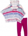 Little Ella Girls 2-6X Mojave Tunic Set, Sky, 2T