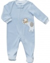 Carter's Monkey & Elephant Terry Coverall (Sizes NB - 9M)