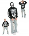 Charades Men's Skeleton Hoodie