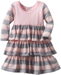 Splendid Littles Baby-Girls Infant Lily Stripe Dress, Pink Ribbon, 12-18 Months