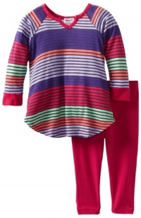 Splendid Littles Baby-girls Newborn Camden Stripe Tunic Set, Sprinkles, 3-6 Months