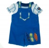 First Impressions Surfing Shortall with Shirt Eletric Blue 3-6 Months