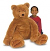 Melissa & Doug Jumbo Brown Teddy Bear - Plush