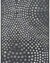 Safavieh SOH654A Soho Collection 5-Feet By 8-Feet Handmade New Zealand Wool Area Rug, Dark Grey