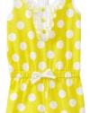 Kids Headquarters Baby-girls Infant Bhq Romper, Yellow, 12 Months