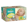 Pampers Swaddlers Diapers Big Pack Size Newborn 84 Count