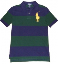 Ralph Lauren Toddler Boys's Big Pony Striped Polo (2/2T, French Multi)