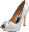 Badgley Mischka Women's Wilda Peep-Toe Pump