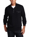 Haggar Men's Bankley Solid Sweater