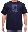 Nike Men's Geek For Sneaks Shirt Navy