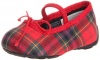 Ralph Lauren Layette Allie Flat (Infant/Toddler),Red Plaid,2 M US Infant