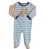 ABSORBA Baby-Boys Newborn Footie Shirt