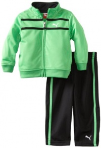 Puma - Kids Baby-Boys Infant Promo Tricot Set, Green, 18