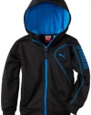 Puma - Kids Boys 2-7 Little Move Jacket, Black, 6