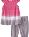 Splendid Littles Baby-girls Infant Saturn Dye Top And Pant Set, Confetti, 6-12 Months