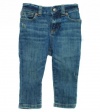 Ralph Lauren Skinny 872 Baby Girls Jeans Blue 18 Months