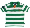 Polo Ralph Lauren Boys Striped Mesh Big Pony Logo Polo Shirt - 24M