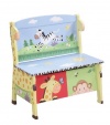 Teamson W-8267A2, Teamson Kids - Children's Sunny Safari Storage Bench