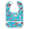 Bumkins Waterproof Starter Bib, Dr. Seuss Cat in The Hat