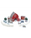 Block play meets role play in this attractive block set, containing everything children need to create a busy miniature world. A sturdy wooden storage tray holds it all when playtime is over.