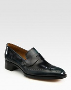 Classic loafer design beautifully crafted in Italian calfskin leather.Leather upperLeather liningLeather soleMade in Italy