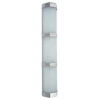 Influenced heavily by art and architecture, this wall sconce fits perfectly in any modern home.