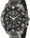 Invicta Men's 6412 Python Collection Chronograph Gun Metal Stainless Steel Watch