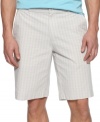 These plaid shorts from Alfani pattern your look after classic refined style.