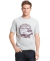 Put your relaxed look into overdrive with this revved up graphic t-shirt from Izod.