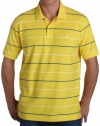 Nautica Men's Stripe Pique Polo