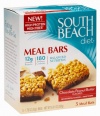 South Beach Diet Meal Bar, Chocolate  Peanut Butter, 5-Count (Pack of 8)