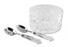 Godinger Dublin 3-Piece Crystal Salad Set