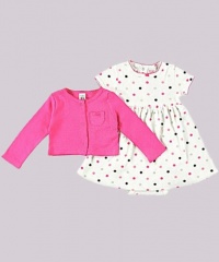 Carter's 2-Piece Dress Set - Polka Dots - NB