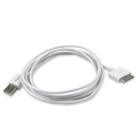 6Ft USB Sync Data Charging Charger Cable Cord for Apple iPhone 4 4S 4G 4th 3 3G 3GS Gen iPod Touch Nano (Does not support All iPads)