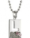 Hello Kitty Sterling-Silver Dangle Pendant Necklace