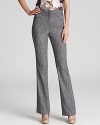 Infuse your office look with menswear inspiration in these sharply-styled Bloomingdale's Exclusive BASLER tweed trousers.