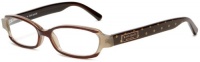 Kate Spade Women's Millie GE10 Rectangle Reading Glasses,Brown and Green Frame/Demo Lens,1.00