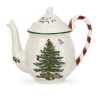 Spode Christmas Tree Candy Cane Teapot