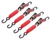 TEKTON 6219 15-Foot by 1-Inch Ratchet Tie Downs, 4-Piece