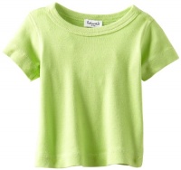 Splendid Littles Unisex-Baby  Always Solid Crew Tee, Lime, 18-24 Months