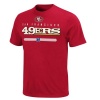 San Francisco 49ers Majestic Critical Victory VI Red T-Shirt