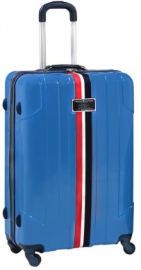 Tommy Hilfiger Luggage Lochwood 24 Inch Hardside Spinner, Light Blue, One Size