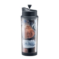 Bodum 16-Ounce Travel Coffee Press with Picture Insert