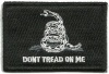 Gadsden Don't Tread On Me Tactical Patch - Black